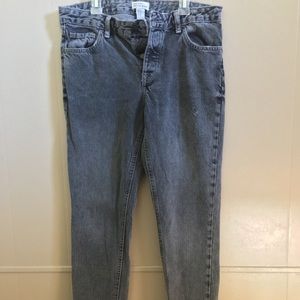 Forever 21 Grunge Gray High-rise Jeans